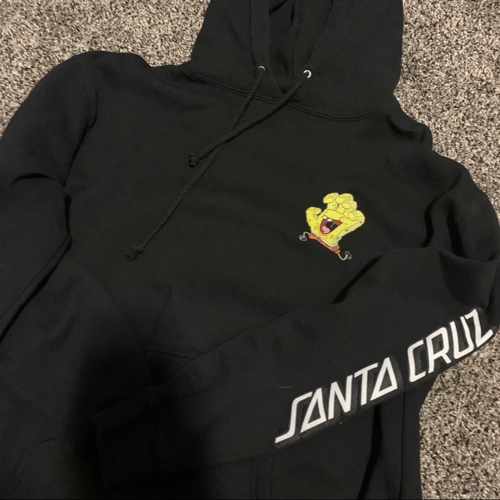 NWOT Santa Cruz Spongebob Hoodie